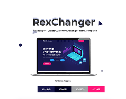 RexChanger - CryptoCurrency Exchanger HTML Template