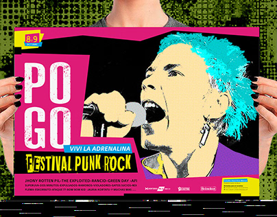 Sistema promocional festival punk