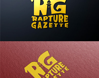 Rapture gazette Logo Design