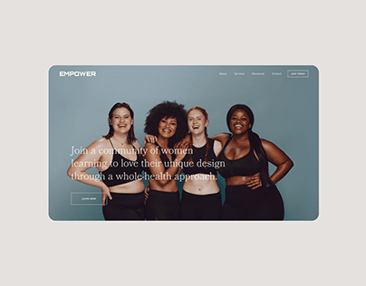 Project thumbnail - Empower: Women's Health and Fitness Brand & Website
