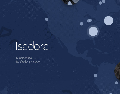 Isadora Design Microsite