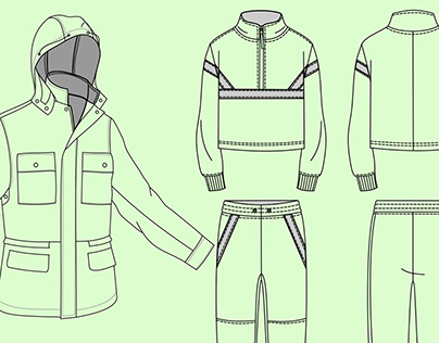 Desenhos Técnicos - Sportwear