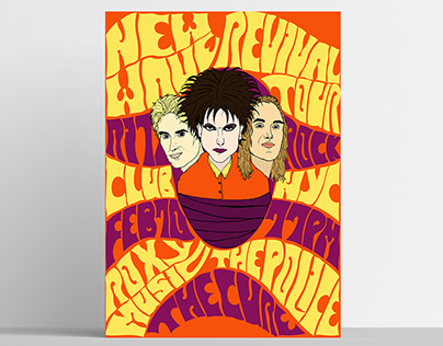 New Wave Revival Tour Poster