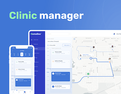 Clinic manager concept