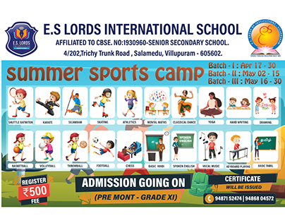 Summer Camp - Poster, Flyers, Banner