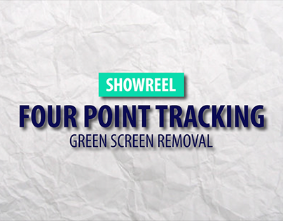 Four Point Tracking Green Screen Removal Showreel