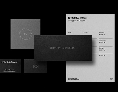 Rıchard Nicholas Styling Branding - Website