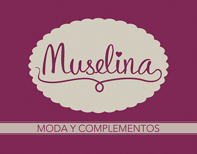 Muselina, diseño para tienda de moda.