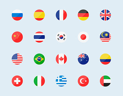 World Flags (Free Icon Set)