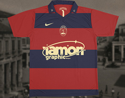 Crotone’s vintage football team jersey
