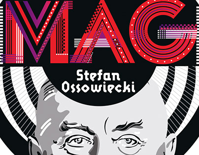 Stefan Ossowiecki, book cover. Print ready project.