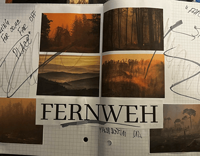 Fernweh - Longing for Distance Places (German word)