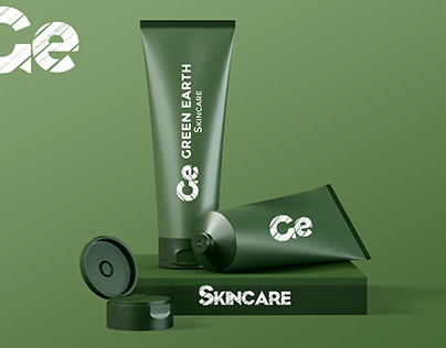 Green earth skincare / Visual identity design