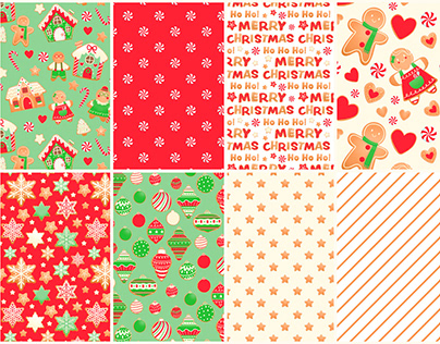 Sweet Christmas Wrapping Paper Collection