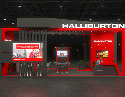 HALLIBURTON Booth at EGYPS 2021 Proposal