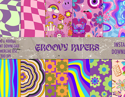 Groovy Papers, a showcase of my work!
