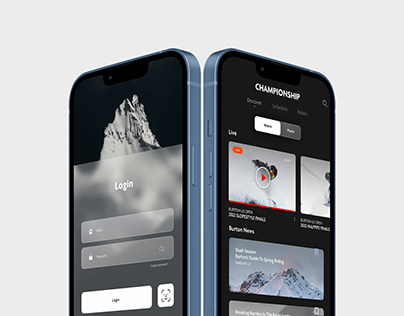 Burton UX/UI Mobile App Concept