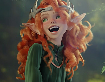 Natalia Gouvea - Keyleth (The Legend of Vox Machina Fanart)