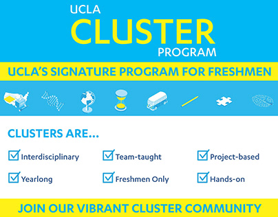 UCLA Cluster Program Table Banner (2018)