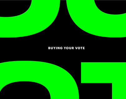 Buying Your Vote Website & Posters