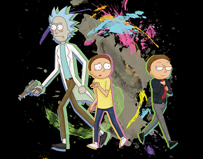 Rick & Morty T-Shirt Contest Submission