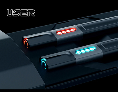"USER" - a TRON inspired Lightsaber Project