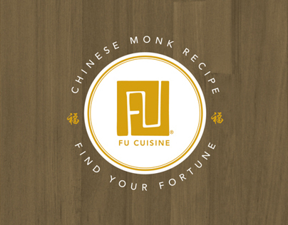 Fu Cuisine Fortune Cookies :: Logo, packaging concept