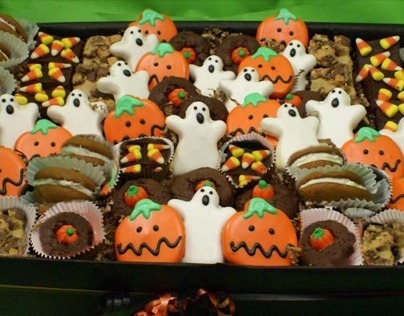 Halloween Cookies and Gift Basket