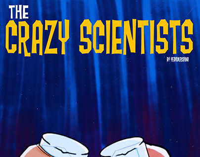 COMIC-THE CRAZY SCIENTISTS