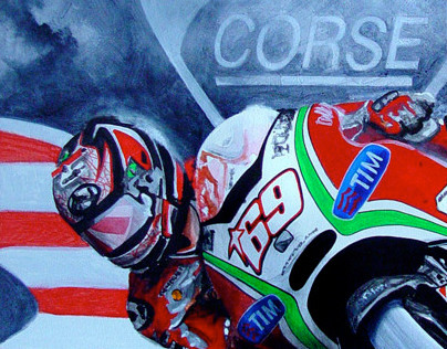 Moto GP Painting