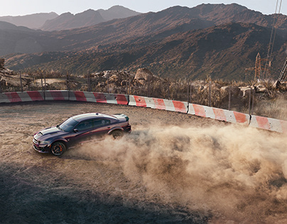 Dodge Charger SRT Hellcat - FULL CGI animation+stills