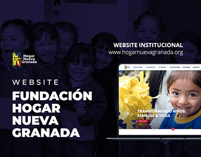 Website - Fundación Hogar Nueva Granada