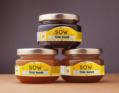 SOW Honey Packaging Design