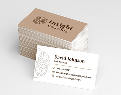 Insight Coaching LLC Logo & Business Card Design