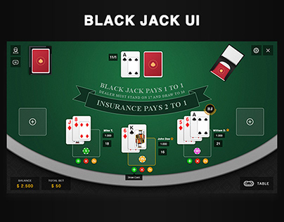 Black Jack UI