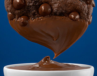 3D - Dark Chocolate Cookie