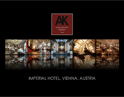 Alex Kravetz Design - Imperial Hotel Vienna Brochure