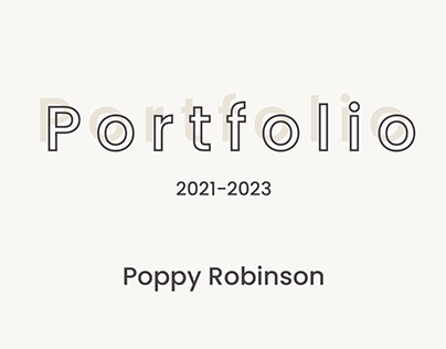 Poppy Robinson - Portfolio