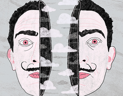 Libido Mag. Cover Illustration About "Salvador Dali"
