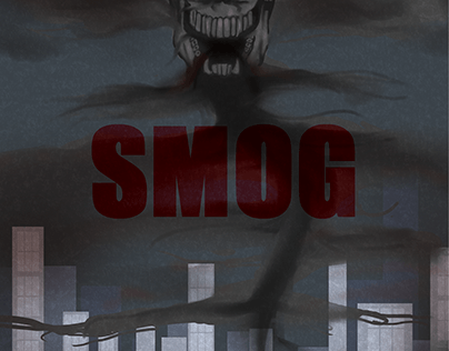 "Smog" Plakat społeczny