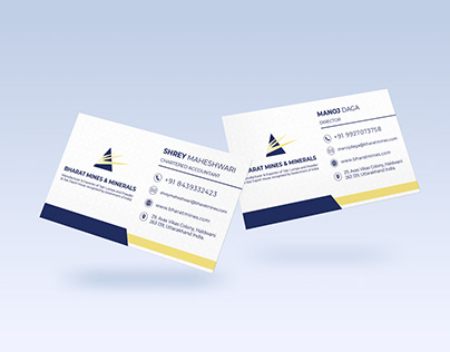 Minimalist Business Card Design - Clean & Professional
