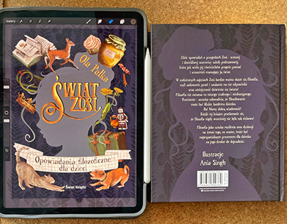 Book cover and illustrations - Świat Zosi