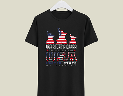 THE STATUE OF LIBERTY WITH JOE BIDEN RULES T-Shirt