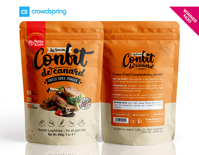 Dog Food Packaging Projects  Photos, videos, logos, illustrations and  branding on Behance