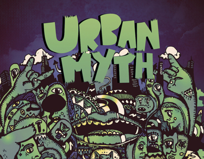 Urban Myth EP Cover & Branding