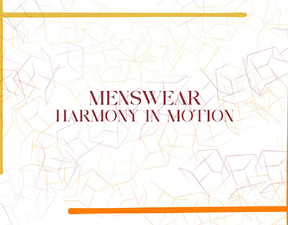 Harmony in Motion-Menswear