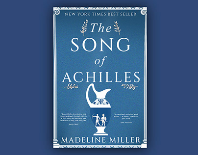The Song Of Achilles book cover re-design