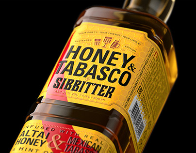 SIBBITTER Honey&Tabasco Bitter. Design, 2022