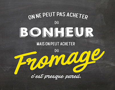Affiche Fromagerie
