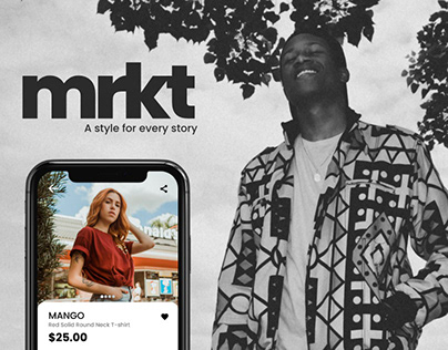Mrkt | Fashion E-Commerce App | App Design